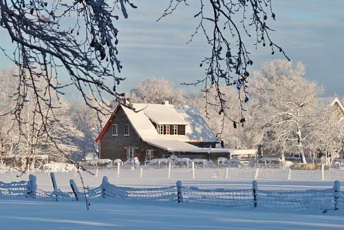 low Winter Landscape