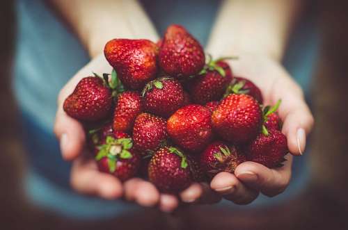 offering Strawberries
