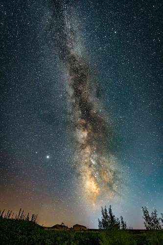 awe Milky Way Landscape