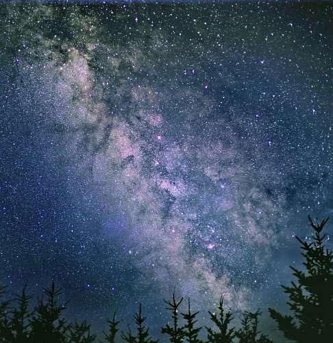 awe Milky Way Landscape