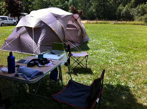 campaign tent, camping, camp, camping, nobody, outdoors, da