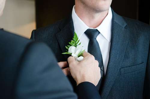 Boyfriend getting ready for his wedding
