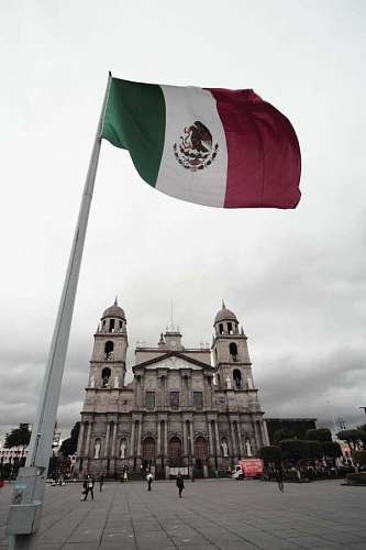badge Mexican flag