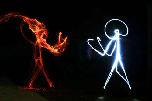 fighting Light vs Fire