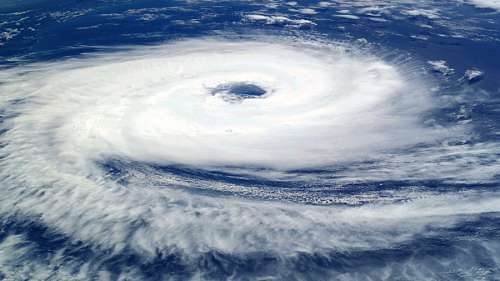 Hurricane eye