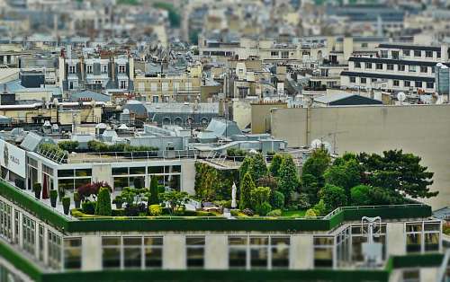 tilt-shift Terrace