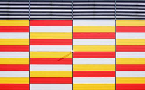 rectangle Colorful Wall