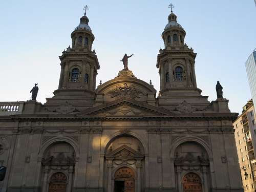 Plaza de Armas in Santiago de Chile                