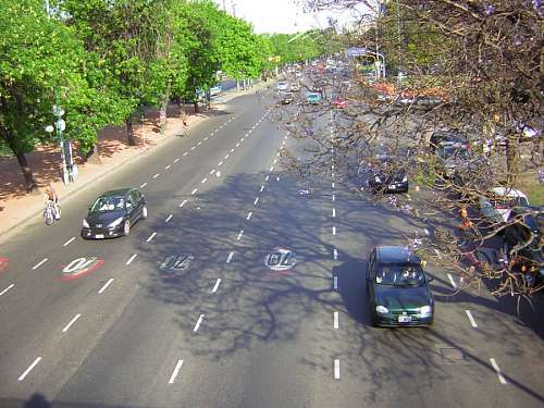 Street, Aerial View, Autos, Asphalt, 
