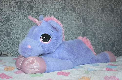 unicorn Beautiful stuffed unicorn