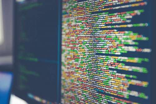 java Programming code on a computer