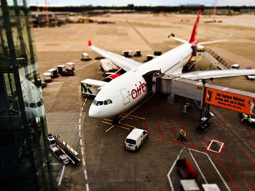 Commercial plane