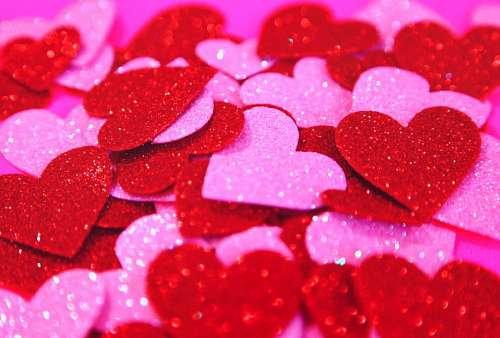 Hearts Love Concept
