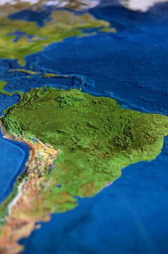 terrain South America 