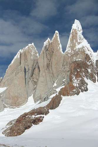 El Chalten village at Santa Cruz Province, in Argentina