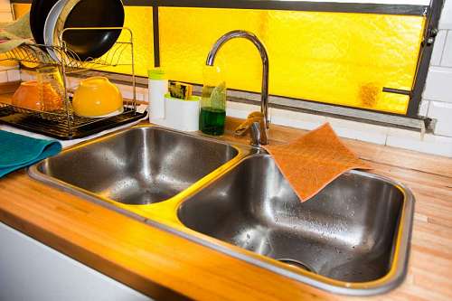 tap-to-pay Interior Kitchen Countertop With Wood