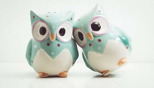 owl Owls in love ornament