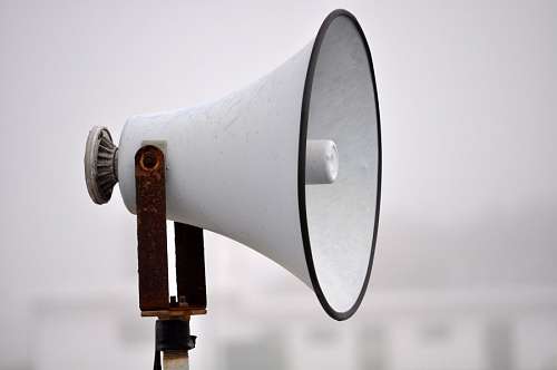 megaphone Megaphone, Noise, Voice, A slo object, Isolated, W