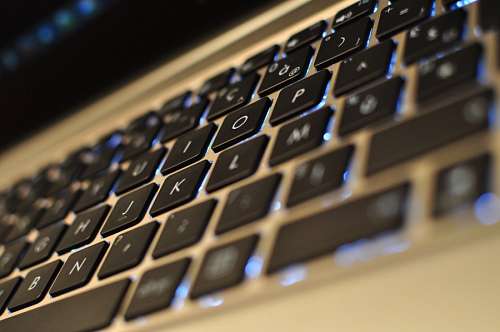 keyboard, computer, laptop, notebook, closeup, key