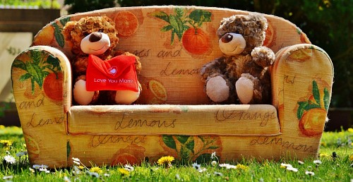 loving-couple Loving teddy bears
