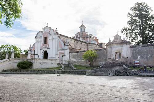 colonial-city  Jesuit Church in Alta Gracia, Cordoba
