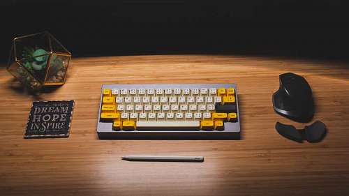 Wireless mouse and keyboard