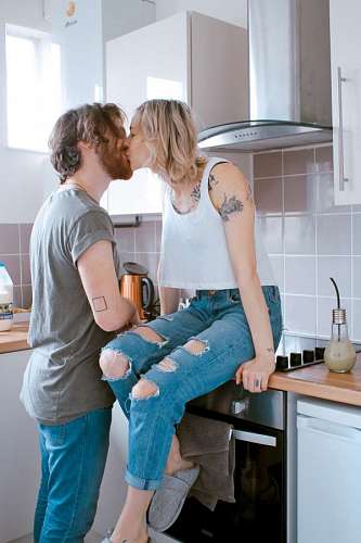 cario Couple at kitchen