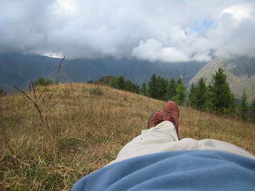 Man Relaxing