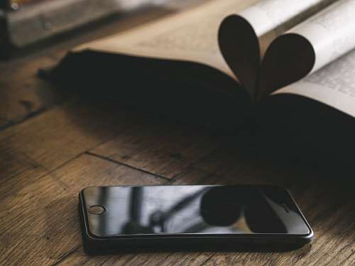 Book and Smartphone 