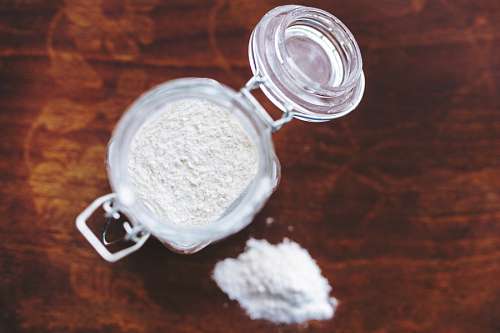 flour Flour in Jar