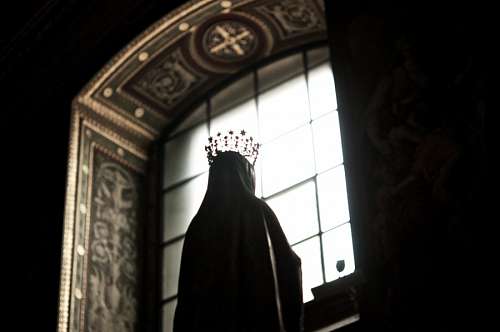 prayer interior, church, religion, virgin, Catholic, Cath