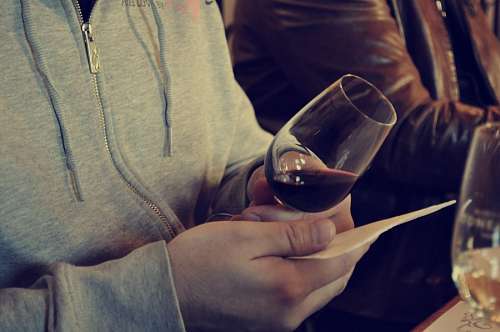 tasty  Wine tasting