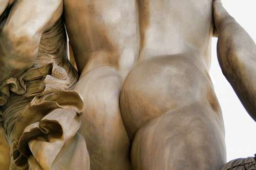 rear-view Statue