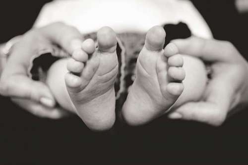 newborn Baby foot