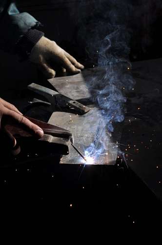 weld one person, people, man, job, mask, welding, solde