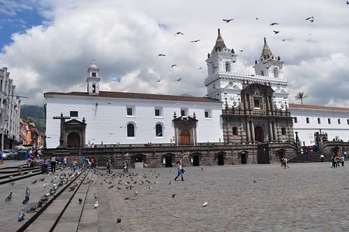 colonial-city Quito, Ecuador