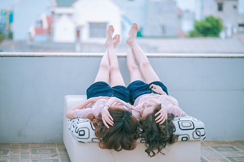 lesbian Couple of lesbian women