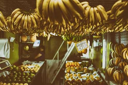 diego Bananas at the Market in Brazil