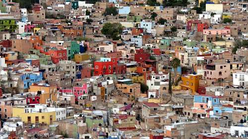 colonial-city Guanajuato, Mexico