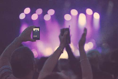 Group of People in Concert