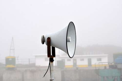 megaphone Megaphone, Noise, Voice, A slo object, Isolated, W