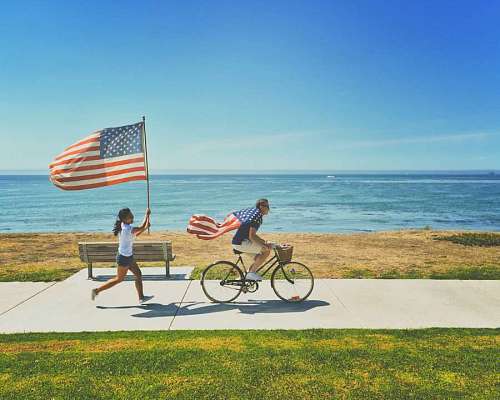 running 4th of july celebration