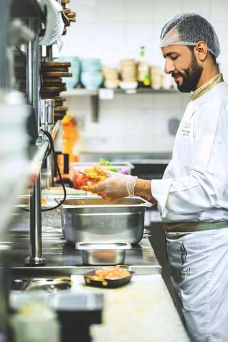 chef preparing a dish