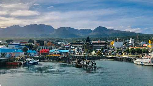 Port in Tierra del Fuego, Argentina
