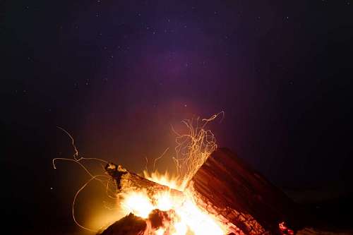 warmth A warm campfire 