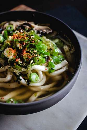 japanese Ramen soup with noodles