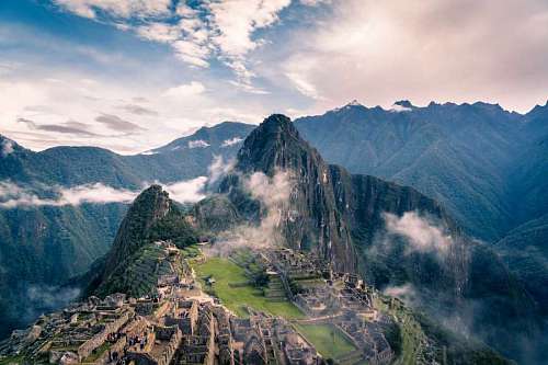 Ancient City of Machu Picchu in Cusco, Peru