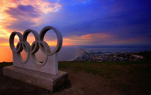 olympic-pool Olympic Rings