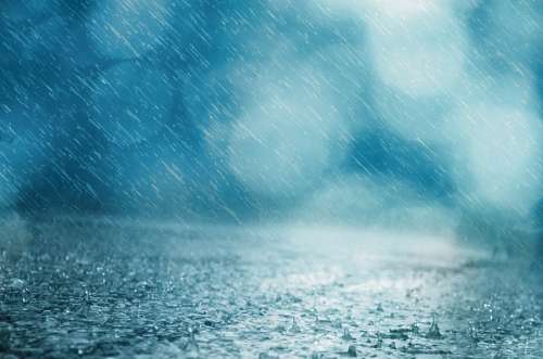 rainy-waterfall Rain