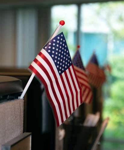 fourth USA Flag  